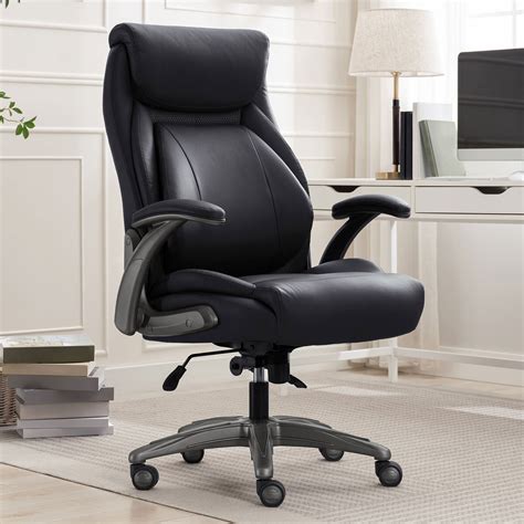 La-Z-Boy Air Lumbar Manager's Office Chair with Flip Up A...