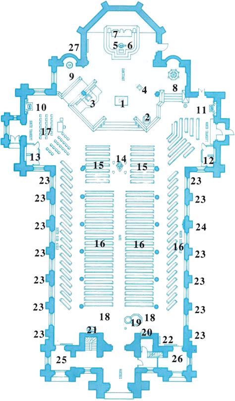 St Peters Basilica Floor Plan