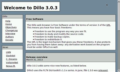 Image result for Dillo Browser Enable JavaScript