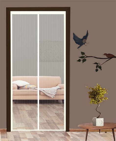 Buy Classic Mosquito Net: Ivory Polyester Magnetic Curtain – GB Classic ...