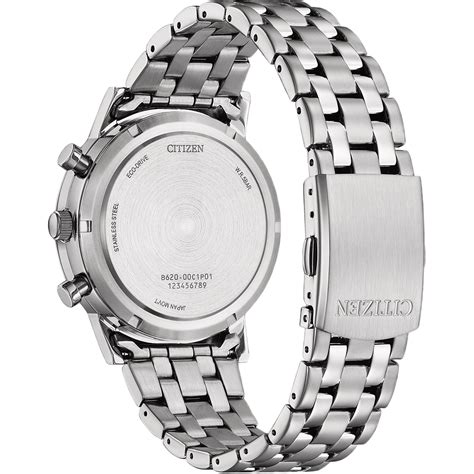 Citizen CA4630-53A Chronograph | Eco-Drive, White Dial, Stainless Steel