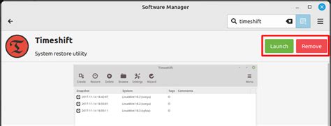 Image result for TimeShift Linux Command Line