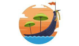 Indian onam illustration PNG No Background Free Download - Photo #7038 ...