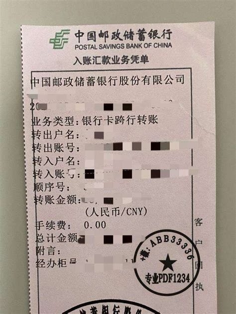 汇款单0019(中国银行特种转账借方传票)