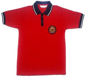 Kendriya Vidyalaya Uniforms Red Uniform T Shirt Price in India - Buy ...