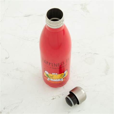 Buy Melina-Eston Printed Stainless Steel Water Bottle - 750ml from Home ...