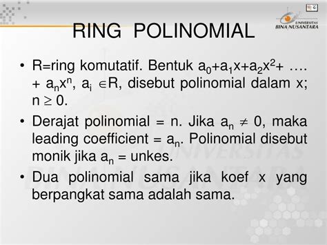 Image result for Ring Matriks Polinomial