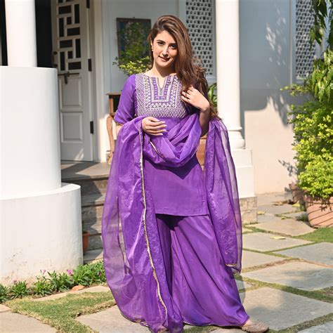 Tara Traditional Designer Purple Suit Set for Women Online – UrbanStree