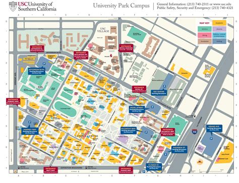 USC University Park Campus parking structures, entrances get new names ...