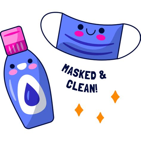 Epidemic prevention Stickers - Free healthcare and medical Stickers