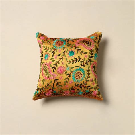 Buy Phulkari Embroidered Cushion Covers Now | iTokri