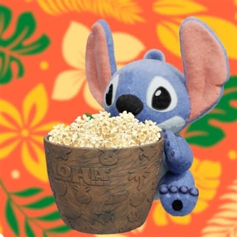 Stitch Popcorn Bucket Movie Night Popcorn Boxes for Party Cute ...