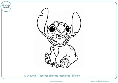 Dibujos de Stitch para Colorear Descarga e Imprime Lilo & Stitch