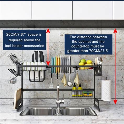 Plate Dish Drying Rack Tableware Storage Organizer Kitchen Accessories ...