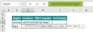Image result for Getpivotdata Formula