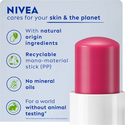 24h Moisture Lip Balm Cherry Shine | NIVEA