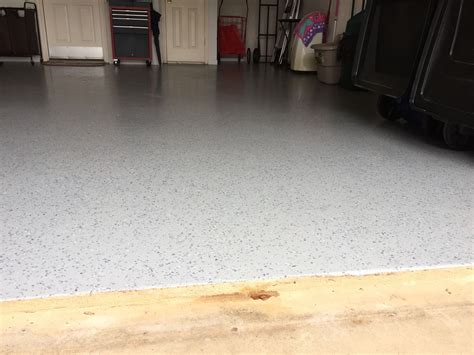 Epoxy Flake Coating | Painting ceramic tile floor, Removing vinyl ...