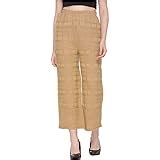 Buy TNQ Women's Regular Fit Palazzos (607woolplz_Black_Free Size) at ...