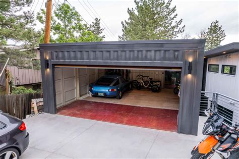 Project Spotlight: Bruder Design House Shipping Container Garage ...