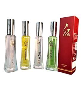 Buy Perfume spray OOB brand 50ml each (Gulab, Kewda, Khas & Chandan ...