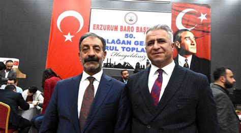 Erzurum Baro Başkanlığı'na Mesut Öner Seçildi - Erzurum Haber ...