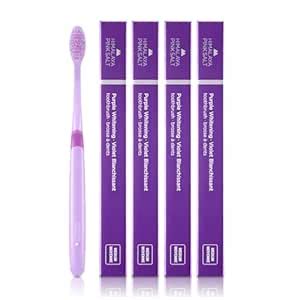 Buy HIMALAYA PINKSALT Purple Toothbrush 4 Count - Purple Indicater ...