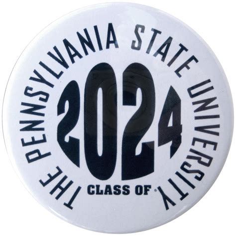 Penn State Class of 2024 Button | Student Book Store