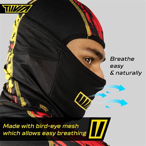 Tiivra Sabre Balaclava (Black Yellow)– Moto Central