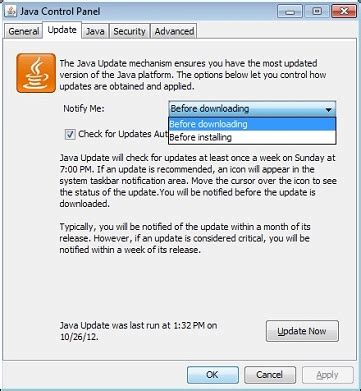Image result for Update Java Version