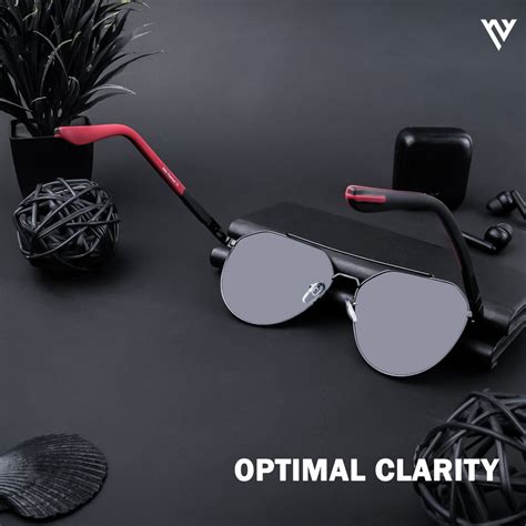 Black Polarized Aviator Sunglasses - PMG4286