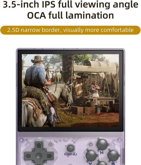 Buy RG35XX Handheld Game Console with 5000 Games, 3.5inch IPS OCA ...