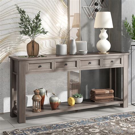 Entry Console Table With Storage