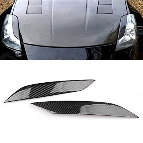 Buy For 2003-2008 Nissan 350Z Z33 Fairlady Carbon Fiber Headlight ...