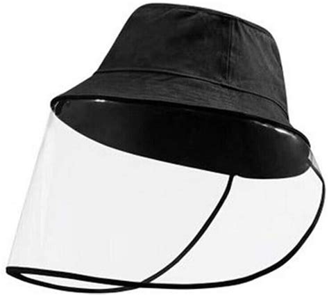 Buy Protective Cap with Removable Face Shield, Anti Spitting and Anti ...