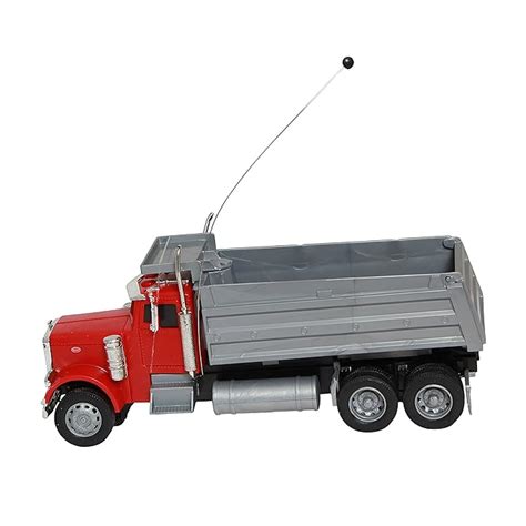 Buy New Ray, 1:32 Scale Peterbilt 379 Dump Truck with Sound & Remote ...