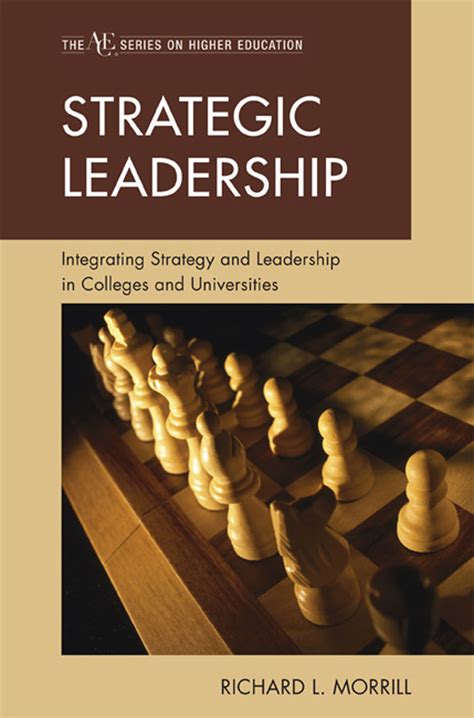 STRATEGIC LEADERSHIP by Richard Morrill online @ Artsum India