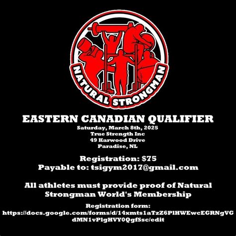 2025 Natural Strongman Worlds - Eastern Canadian Qualifier, 2-49 ...