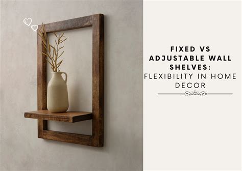 Fixed vs Adjustable Wall Shelves: Flexibility in Home Decor – Green Girgit
