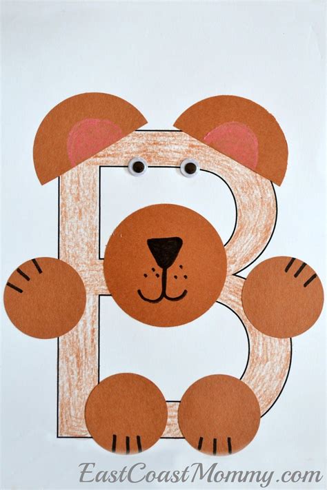 Free Printable Letter B Craft Template - Printable Word Searches