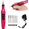 MAYCREATE ® Professional Salon Electric Nail File Drill Kit, Manicure ...