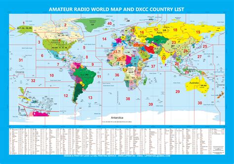 Image result for Ham Radio World Map