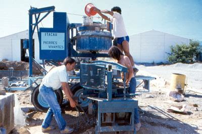 Image result for Stabilised Earth Block Ram Machine