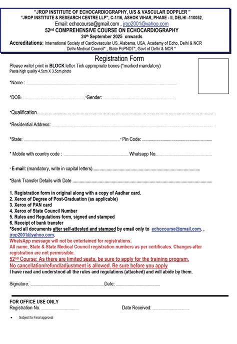 Jrop Institute of Echocardiography