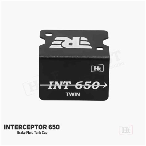 INTERCEPTOR front disc brake tank CAP Stainless steel Black matt – FTC ...