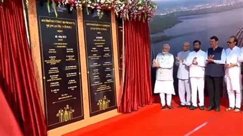 PM inaugurates Atal Setu, longest sea bridge in country connecting ...