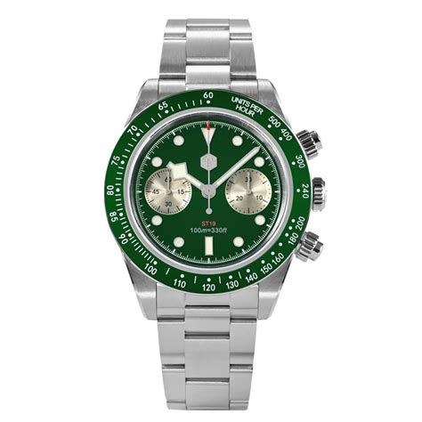 San Martin Panda BB Chronograph Retro Men Watch SN052-G-JS – DREAM WATCHES