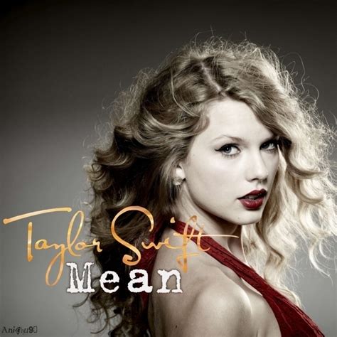 Taylor Swift - Mean [My FanMade Single Cover] - Anichu90 Fan Art ...