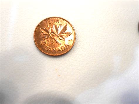 Canada Coin 1973 One Cent Bronze Elizabeth II Canadian 1 Cent Coin Free ...