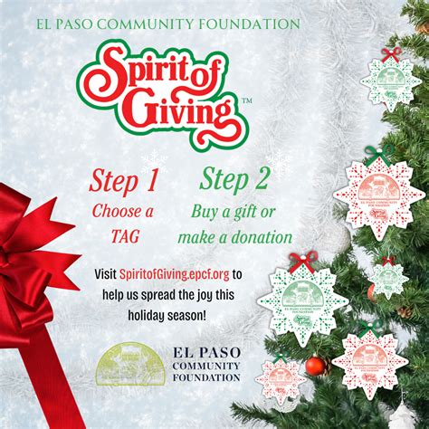 El Paso Community Foundation Launches 36th Annual Spirit of Giving ...