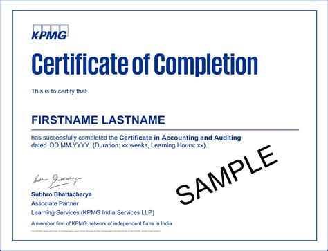 Certification in Accounting and Auditing